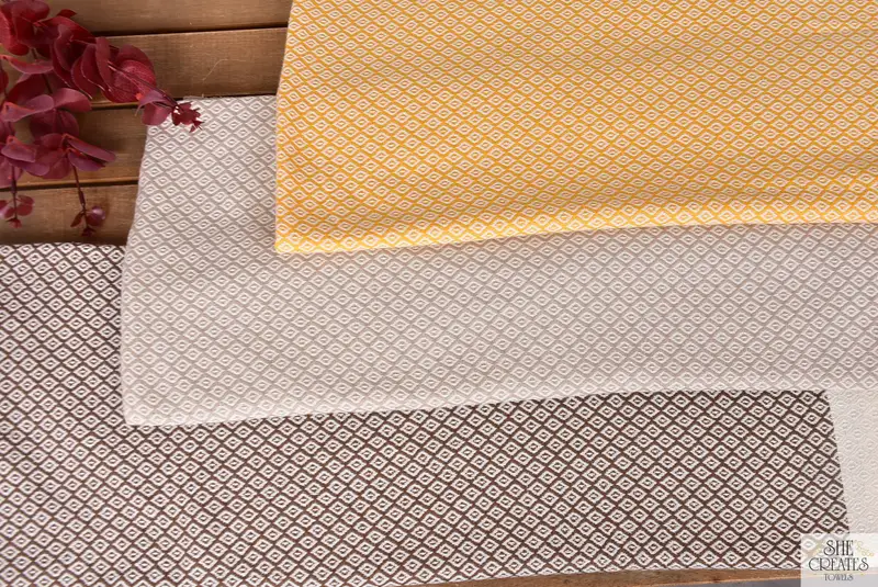 Home Decor Gifts, Bachelorette Party Decorations, Wedding Towel, Bachelor Gifts, Best Wedding Gift, House Warming Gift, 70x36 Linen Diamond Towel - 5