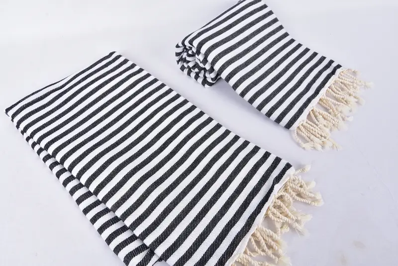 Cancun Bachelorette Party Gift Ideas, Peshtemal Towel, Wedding Gifts Towel, Gift For Her, 70x40 Cotton Striped Towel, Customized Towels, Yoga Towel - 7