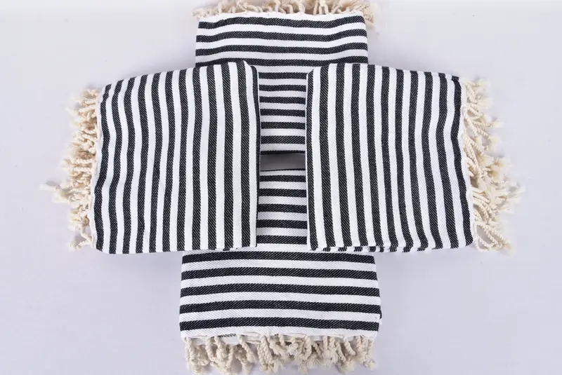 Cancun Bachelorette Party Gift Ideas, Peshtemal Towel, Wedding Gifts Towel, Gift For Her, 70x40 Cotton Striped Towel, Customized Towels, Yoga Towel - 6