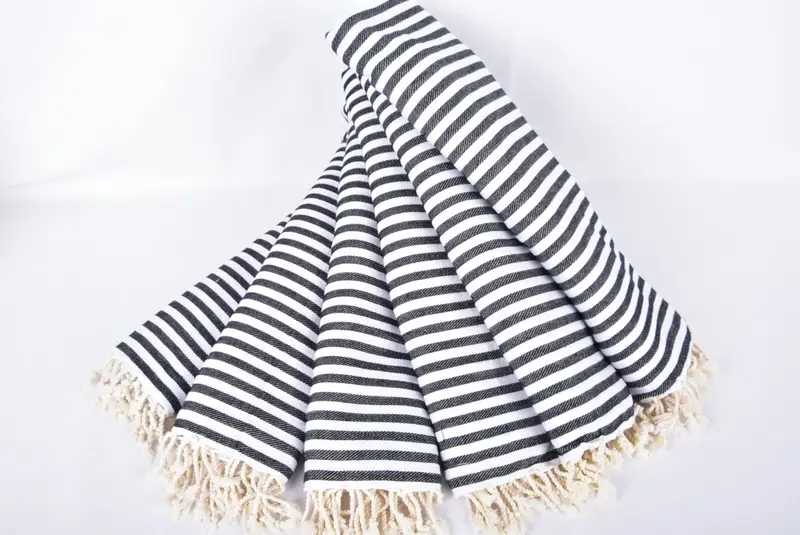 Cancun Bachelorette Party Gift Ideas, Peshtemal Towel, Wedding Gifts Towel, Gift For Her, 70x40 Cotton Striped Towel, Customized Towels, Yoga Towel - 4