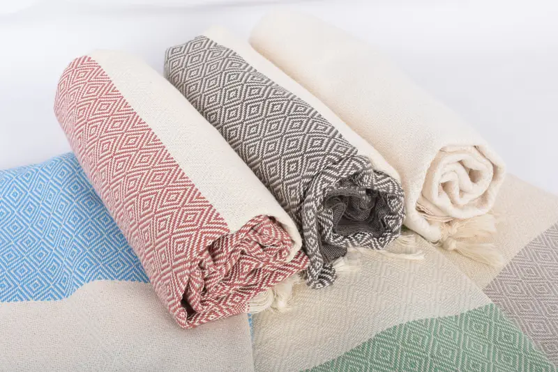 Boyfriend Gift, Personalized Kitchen Towel, Turkish Hand Towel, Gift Boxes Tea Towels, Best Wedding Gift, 36x20 Cotton Diamond Towel, Kitchen Towel - 7
