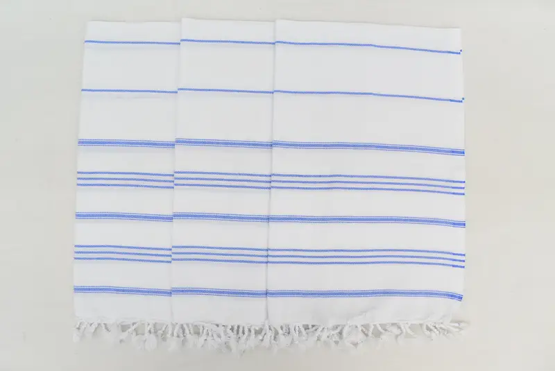 Monogram Dish Towel, Bridesmaid Gifts, Custom Wedding Gifts, 40x24 Cotton Striped Towel, Turkish Towel Hand Towel, Gift For Her, Small Bath Towels - 5