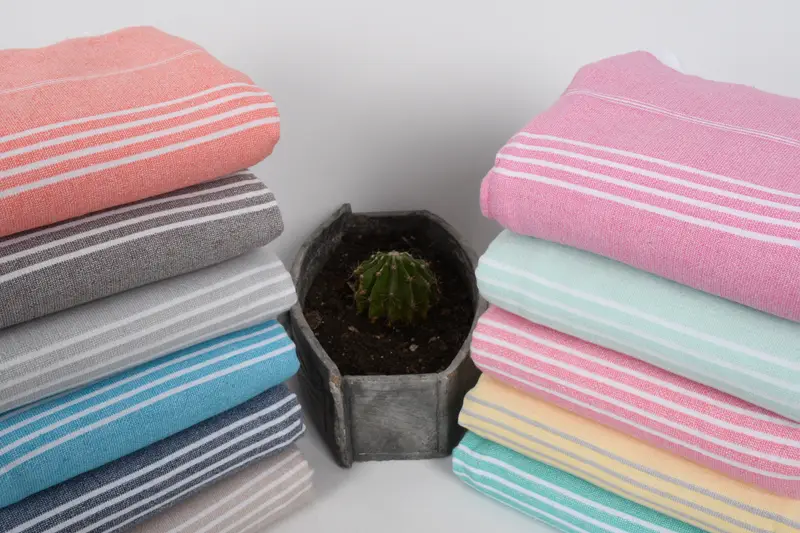 Beach Towel Gift, 70x36 Cotton Striped Terry Towel, Beach Theme Wedding Gift, Beach Towel Bulk, Bachelorette Party Gifts, Bachelorette Favor - 5