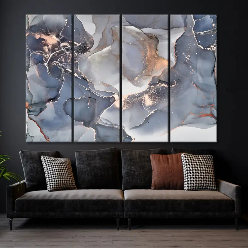 Abstract Wall Art, Marble Wall Decor, Marble Canvas Print, Marble Wall Art, Abstract Canvas Print, Marble Painting, Marble Wall Art Canvas - 8