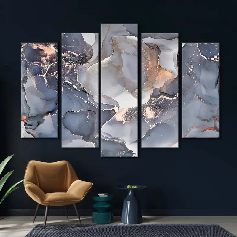 Abstract Wall Art, Marble Wall Decor, Marble Canvas Print, Marble Wall Art, Abstract Canvas Print, Marble Painting, Marble Wall Art Canvas - 6