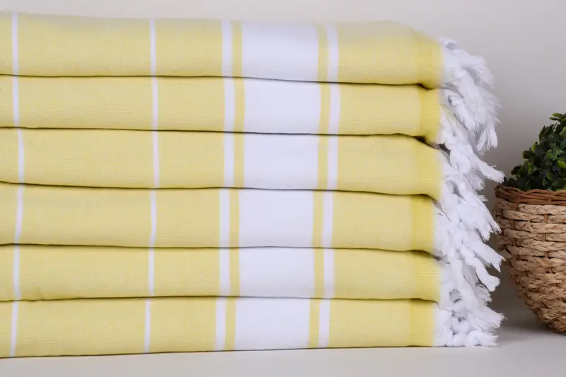 Holiday Towel, Gifts For Him, 64x36 Cotton Striped Terry Towel, Turkish bath towel, Cotton towel, Personalized Gift For Her, Organic Cotton Towel - 2
