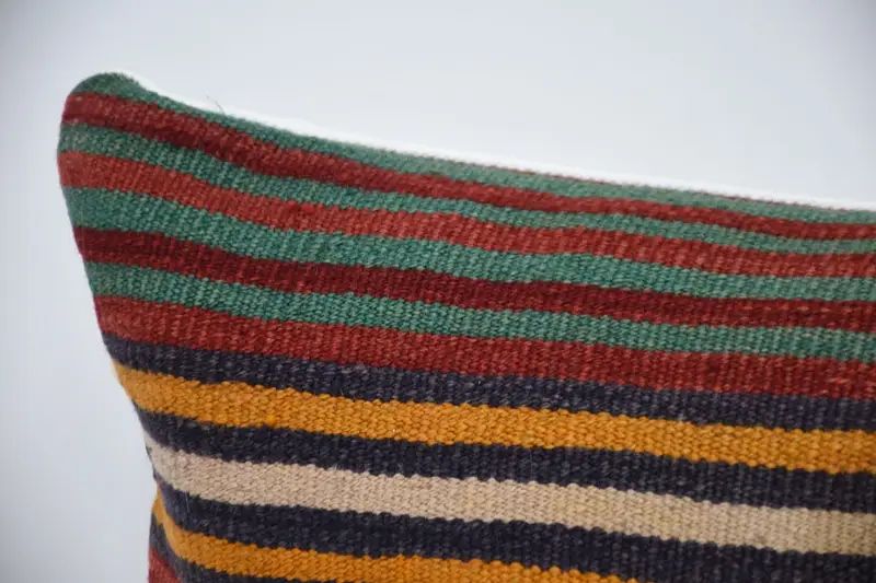 Throw Kilim Pillow, 12x48 Blue Pillow Cover, Pillow, Gift Pillow, Antique Pillows, Living Room Throw Pillow Sham, Aztec Pillow Sham - 2