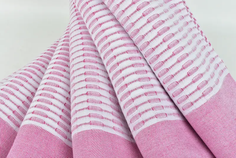 Peshtemal beach towel with unique design, Absorbent Turkish towel, 70x40 Cotton Geometric Towel, Beach towel, Handmade Gift, Christmas Favors - 5