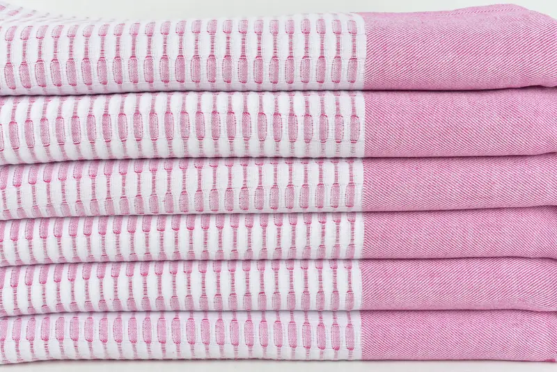 Peshtemal beach towel with unique design, Absorbent Turkish towel, 70x40 Cotton Geometric Towel, Beach towel, Handmade Gift, Christmas Favors - 2