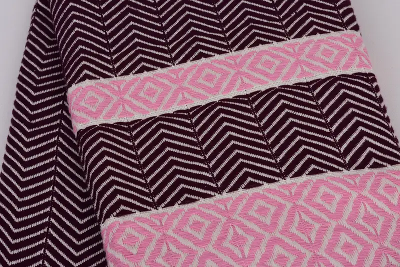 Custom Wedding Gifts, Lightweight Turkish towel for beach, Merry Christmas Gifts, Monogram Beach Towel, 70x40 Cotton Chevron Towel, Bridesmaid Gifts - 4