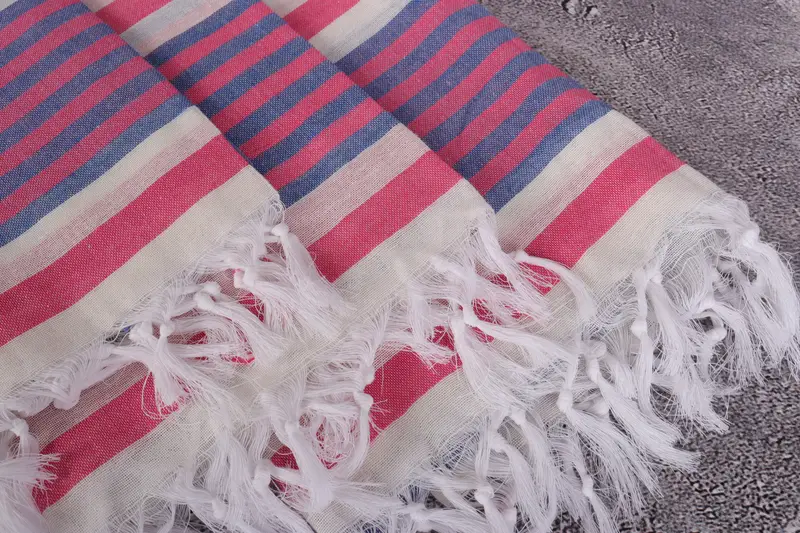 Peshtemal Towel, Girl Trip Party Favor, Valentines Gift, Kids Beach Towel, Oversized lightweight Turkish bath towel USA, Thin towel, Absorbent towel - 5