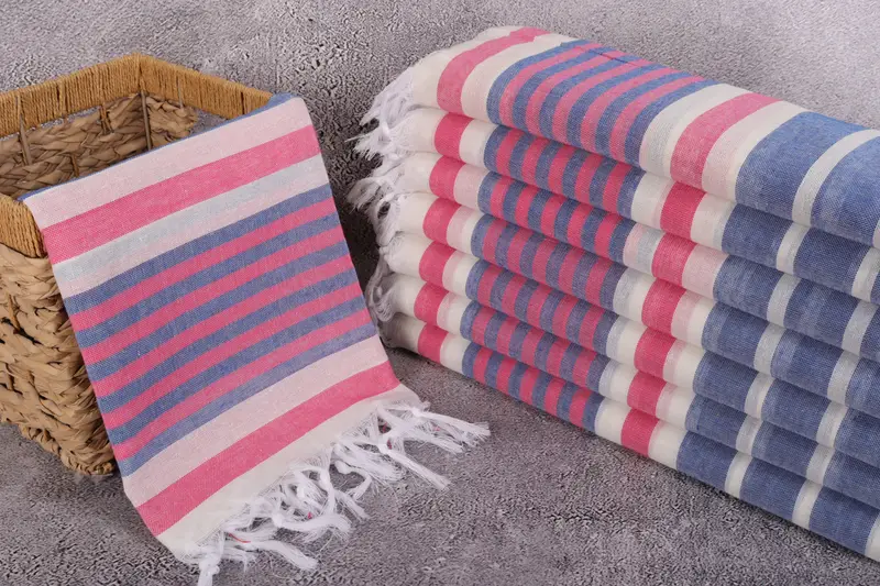 Peshtemal Towel, Girl Trip Party Favor, Valentines Gift, Kids Beach Towel, Oversized lightweight Turkish bath towel USA, Thin towel, Absorbent towel - 3