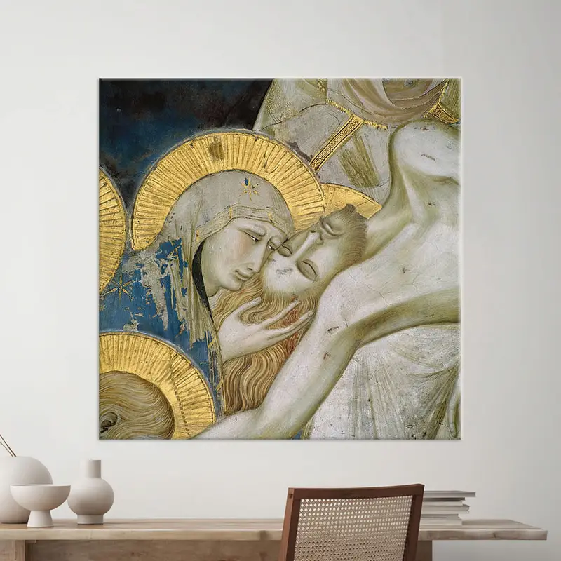 Contemporary Canvas: Pietro Lorenzetti's Compianto Basilica Fresco