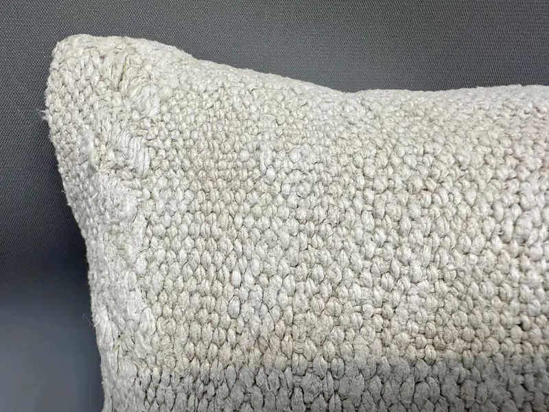 Pillow for Couch, Authentic Cushion Cover, One Of A Kind Cushion Cover, Throw Kilim Pillow, Vintage Pillow, 8x16 Beige Cushion Cover, Pillow Sham - 5
