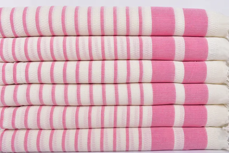 70x40 Cotton Striped Towel, Merry Christmas Gifts, Bachelorette Party Gift, Monogrammed Beach Towel, Customized Turkish Towel, Absorbent towel - 2