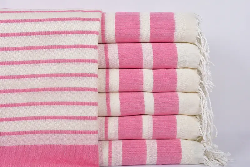 70x40 Cotton Striped Towel, Merry Christmas Gifts, Bachelorette Party Gift, Monogrammed Beach Towel, Customized Turkish Towel, Absorbent towel - 1