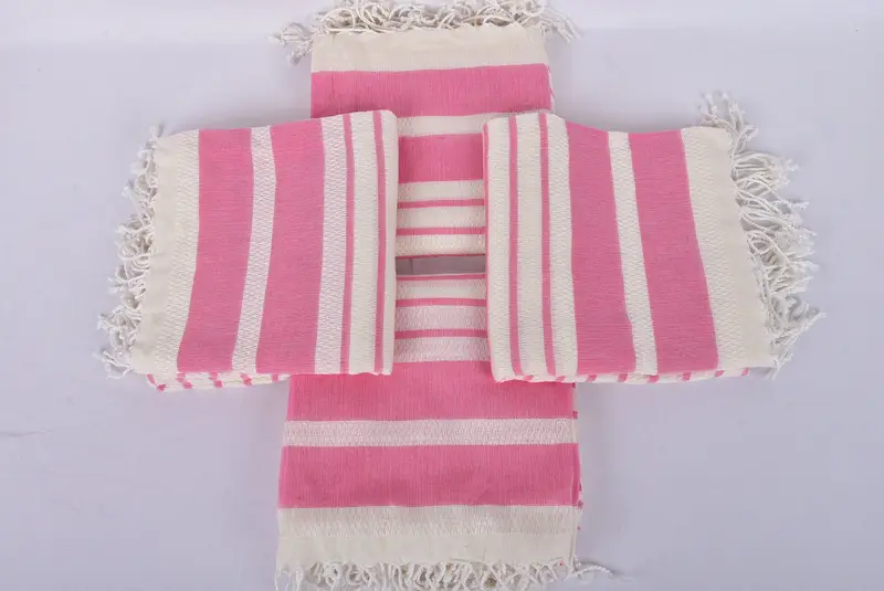 70x40 Cotton Striped Towel, Merry Christmas Gifts, Bachelorette Party Gift, Monogrammed Beach Towel, Customized Turkish Towel, Absorbent towel - 6