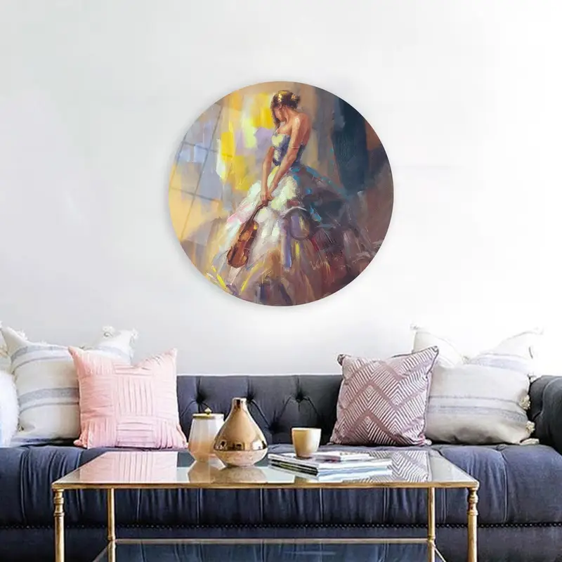 Eleganter Geiger-Leinwanddruck – einzigartiges Geschenk für Musiker