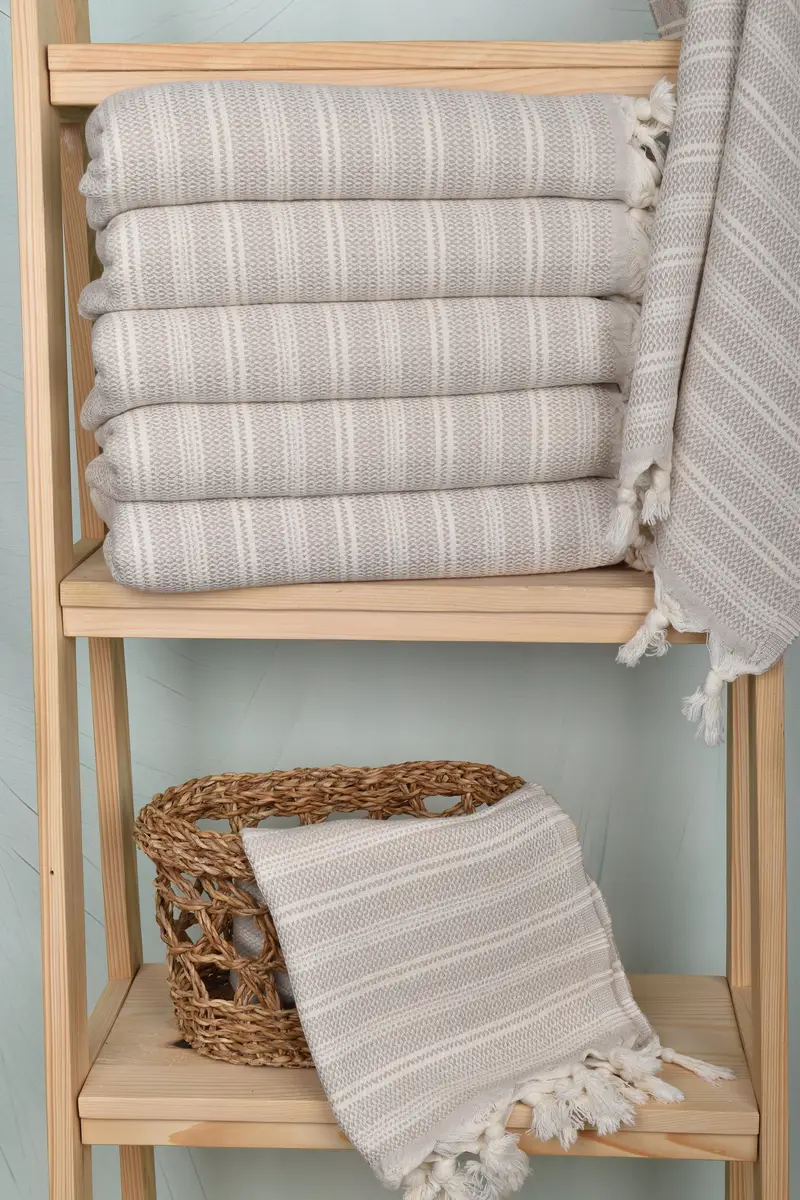 32x18 Cotton Flat Towel, Turkish Hand Towel, Turkish Towel Hand Towel, Monogram Hand Towel, Monogram Tea Towel, Monogram Turkish Bath Towel - 3