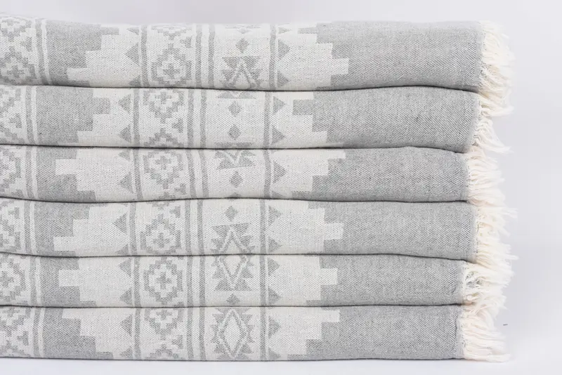 Handmade Gift, Bachelorette Party Decorations, Personalized Beach Towel, 70x36 Cotton Aztec Towel, Monogrammed Turkish Towel, Bachelor Gift - 4