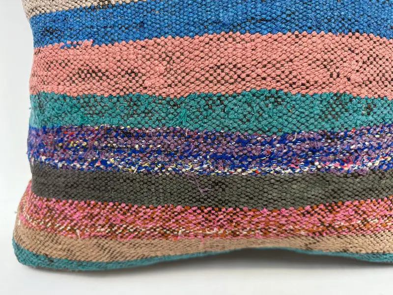 Antique Pillows, Gift Pillow, Neutral Throw Cushion Cover, Handmade Kilim Cushion, 20x20 Green Pillow Case, Car Pillow, Pillow Cover - 2