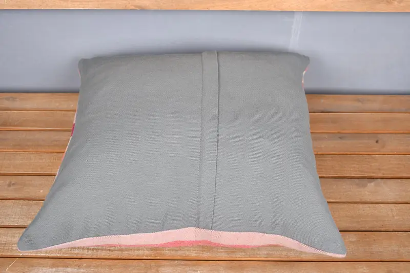 Comfy Throw Cushion, Pillow for Couch, 20x20 Pink Pillow, Interior Designer Pillow, Cushion Case, Boho Pillow Sham Cover - 5