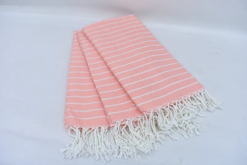 Custom Beach -Handtuch, Monogrammhandtücher, 70 x 40 Baumwollstreifentuch, Hauswärmungsgeschenk, monogrammiertes Strandtuch, Brautdusche Gunst, Custom Badetuch - 4