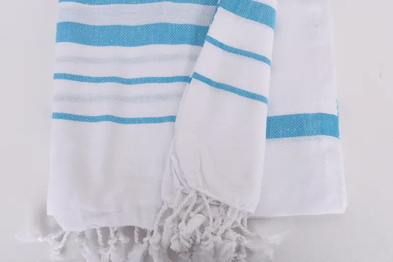Turkish Bath Towel Set, Bachelorette Party Gifts Bridesmaids, Wedding Gift Ideas, Bachelorette Gifts, Home Decor Gifts, 70x40 Cotton Striped Towel - 8