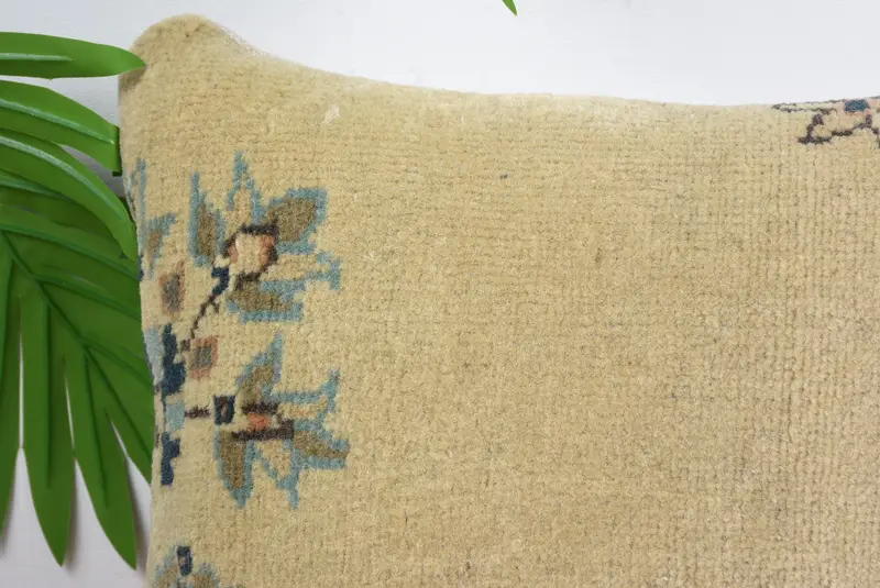 Antique Pillows, Throw Kilim Pillow, Cushion, Interior Designer Pillow, Vintage Kilim Pillow Pillow Sham, 12x12 Green Pillow Case - 2