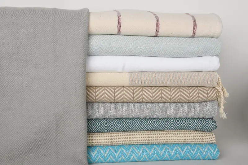 Turkish Towel Hand Towel, Bachelor Party Favors, 36x18 Cotton Set of 10 Towel, Monogram Hand Towel, Organic Tea Towel, Wedding Gift, Gifts For Him - 1