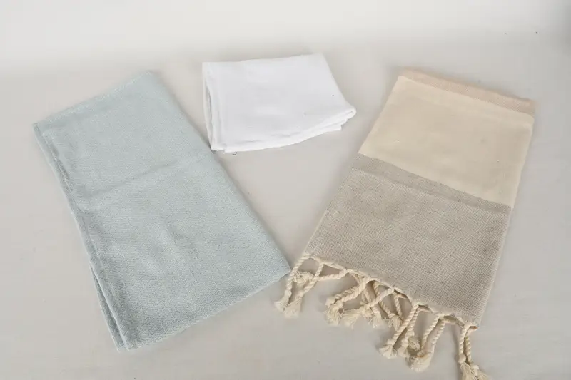 Turkish Towel Hand Towel, Bachelor Party Favors, 36x18 Cotton Set of 10 Towel, Monogram Hand Towel, Organic Tea Towel, Wedding Gift, Gifts For Him - 5