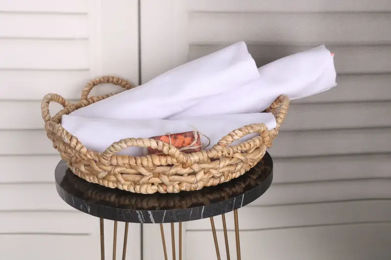 Banyo havlu, monogram el havlu, en iyi arkadaş hediyesi, spa havlu, monogramlı el havlu, 40x20 pamuklu çizgili havlu, onun için kişiselleştirilmiş hediye - 4