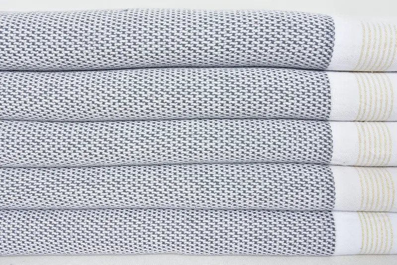 Monogram havlu, onun için hediye, özel monogram Türk plaj havlusu ABD, 70x40 pamuklu çizgili havlu, kişiselleştirilmiş hediye, hediye havlu, emici havlu - 2