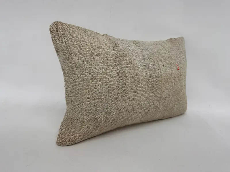 12x20 White Cushion, Square Throw Pillow Cover, Vintage Pillow, Pillow, Kilim Pillow, Custom Pillow, Interior Designer Pillow - 3