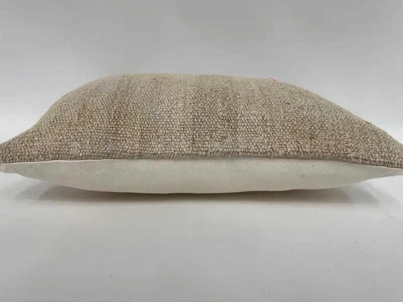 12x20 White Cushion, Square Throw Pillow Cover, Vintage Pillow, Pillow, Kilim Pillow, Custom Pillow, Interior Designer Pillow - 5