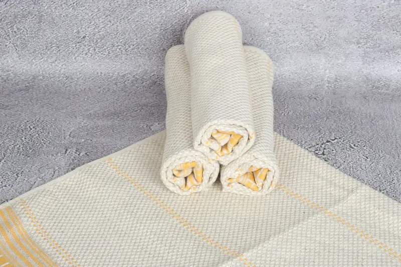 Monogram Hand Towel, Bachelor Gifts, Turkish Tea Towel, Small Bath Towels, Customized Turkish Towel, 40x20 Linen Striped Towel, Gifts For Him - 7