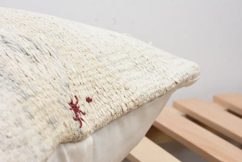 20x20 White Cushion, Tribal Pillow Sham, Kilim Cushion Sham, Pillow Cover, Kilim Pillow, Interior Designer Pillow, Patio Pillow Cover - 7
