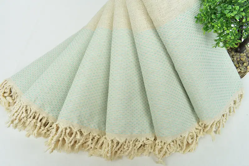 Personalized Gift, Bachelor Gifts, 70x40 Cotton Polka Dot Towel, Embroidery Towels, Sand-resistant Turkish towel for the beach, Soft towel - 4