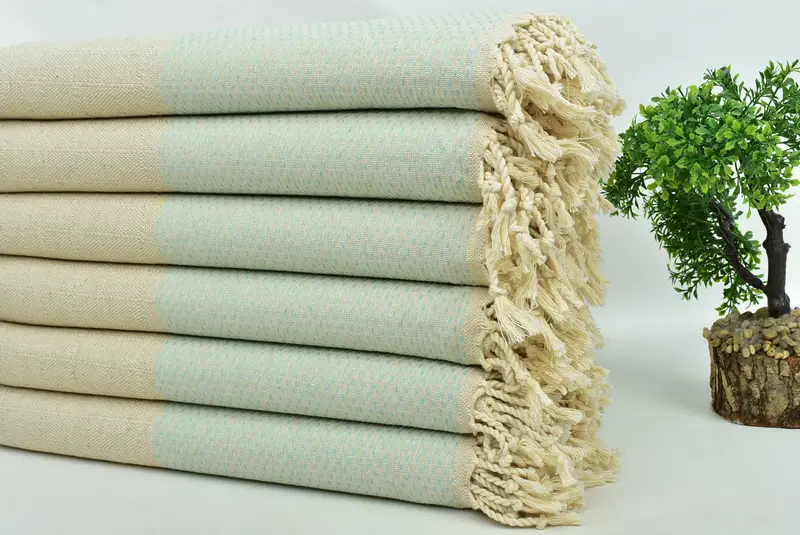 Personalized Gift, Bachelor Gifts, 70x40 Cotton Polka Dot Towel, Embroidery Towels, Sand-resistant Turkish towel for the beach, Soft towel - 3