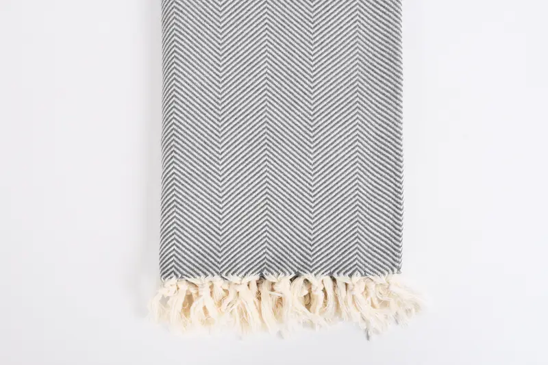 Sand-resistant towel, Quick-Dry Beach Towel, Quick-dry towel, Home Decor Towel, Custom Wedding Gift From Bridesmaid, 70x40 Cotton Herringbone Towel - 3