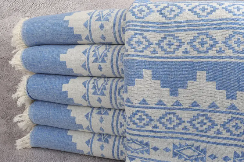 Girl Trip Party Favor, 70x36 Linen Aztec Towel, Monogram Towels, Wedding Favors, Summer Gift, Turkish hand towel, Scarf Towel, Bridal Shower Gifts - 1