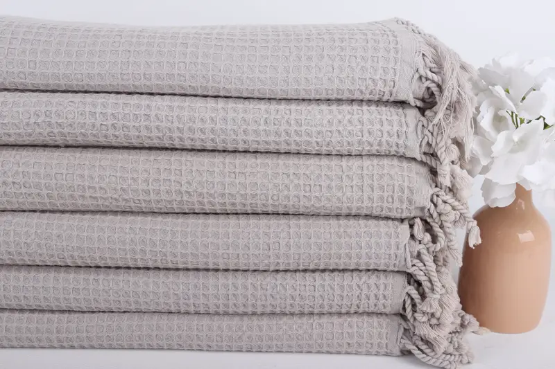 Beach Towel Bulk, Thin and lightweight Turkish peshtemal, Bridal Gifts, Organic Towel, Custom Towel, 68x36 Cotton Waffle Towel, Bachelorette Gifts - 3