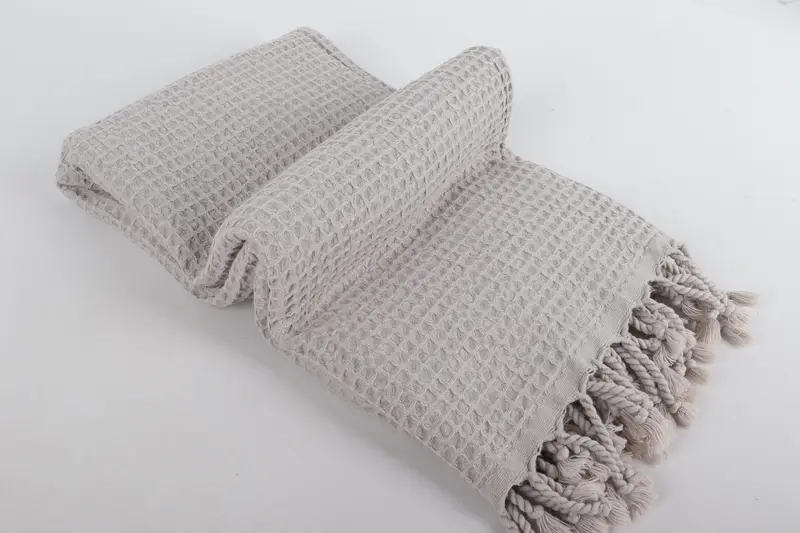 Beach Towel Bulk, Thin and lightweight Turkish peshtemal, Bridal Gifts, Organic Towel, Custom Towel, 68x36 Cotton Waffle Towel, Bachelorette Gifts - 6