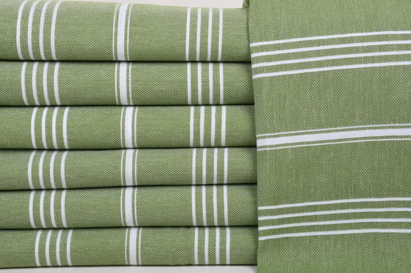Custom Towel, Travel towel, Bachelorette Gifts, Personalized Gift For Him, Housewarming Gift, 70x40 Cotton Striped Towel, Monogrammed Turkish Towel - 1