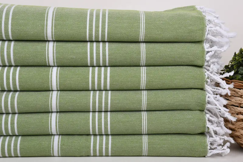 Custom Towel, Travel towel, Bachelorette Gifts, Personalized Gift For Him, Housewarming Gift, 70x40 Cotton Striped Towel, Monogrammed Turkish Towel - 2