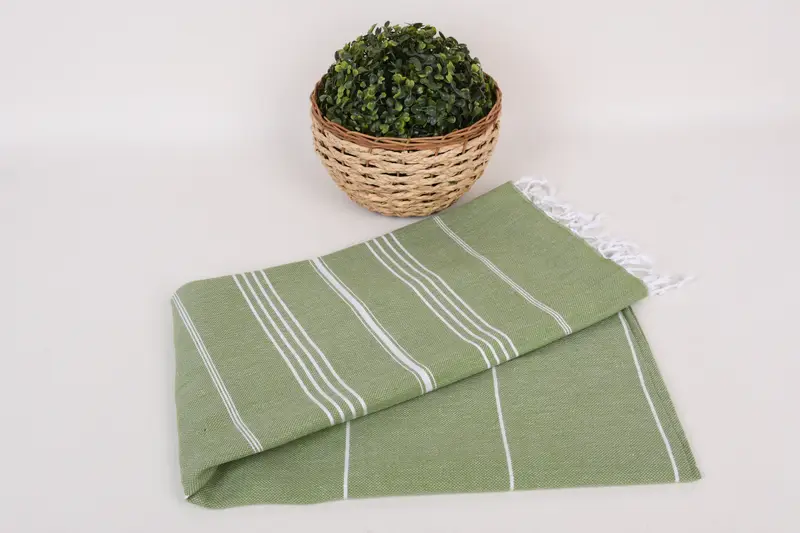 Custom Towel, Travel towel, Bachelorette Gifts, Personalized Gift For Him, Housewarming Gift, 70x40 Cotton Striped Towel, Monogrammed Turkish Towel - 4