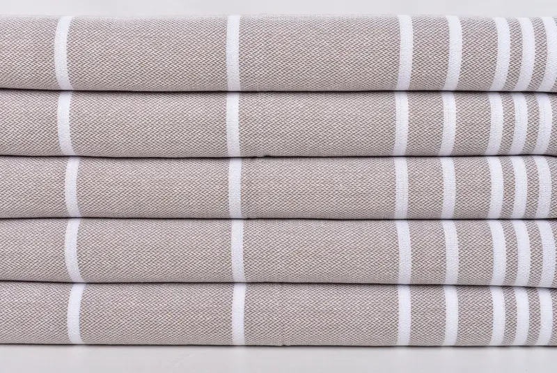 Bridal Shower Gift, First Wedding Anniversary Gift, 38x18 Cotton Striped Towel, Custom Hand Towel, Personalized Gifts, Small Towel, Bridesmaid Gifts - 2