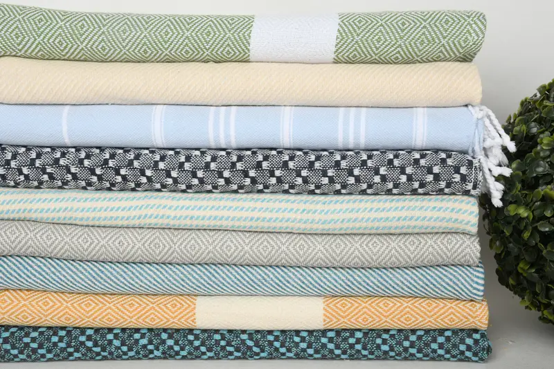 Customized Turkish Towel, Guest Towel, Wedding Gift, 36x18 Cotton Set of 10 Towel, Wedding Favors, Wedding Shower Gift, Turkish Towel Hand Towel - 3