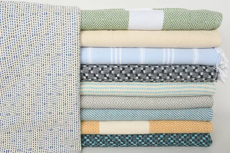 Customized Turkish Towel, Guest Towel, Wedding Gift, 36x18 Cotton Set of 10 Towel, Wedding Favors, Wedding Shower Gift, Turkish Towel Hand Towel - 1