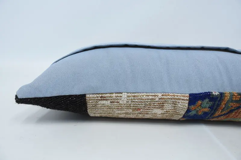 12x48 Brown Cushion, Interior Designer Pillow, Boho Pillow Sham Cover, Gift Pillow, Cushion Case, Armchair Pillow Cover - 6